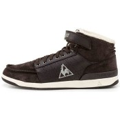 Le Coq Sportif Diamand Lammy Cuir Marron - Chaussures Basket Montante Homme en Promo